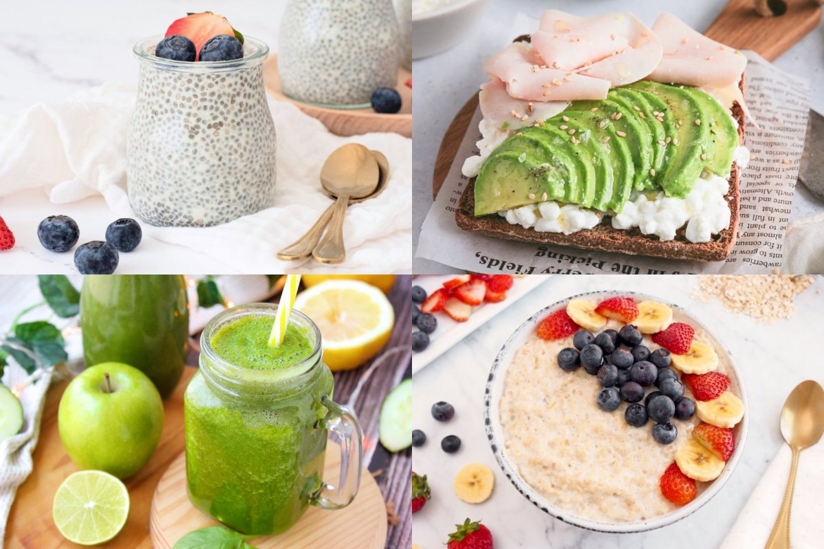 Receta sencilla de desayuno saludable